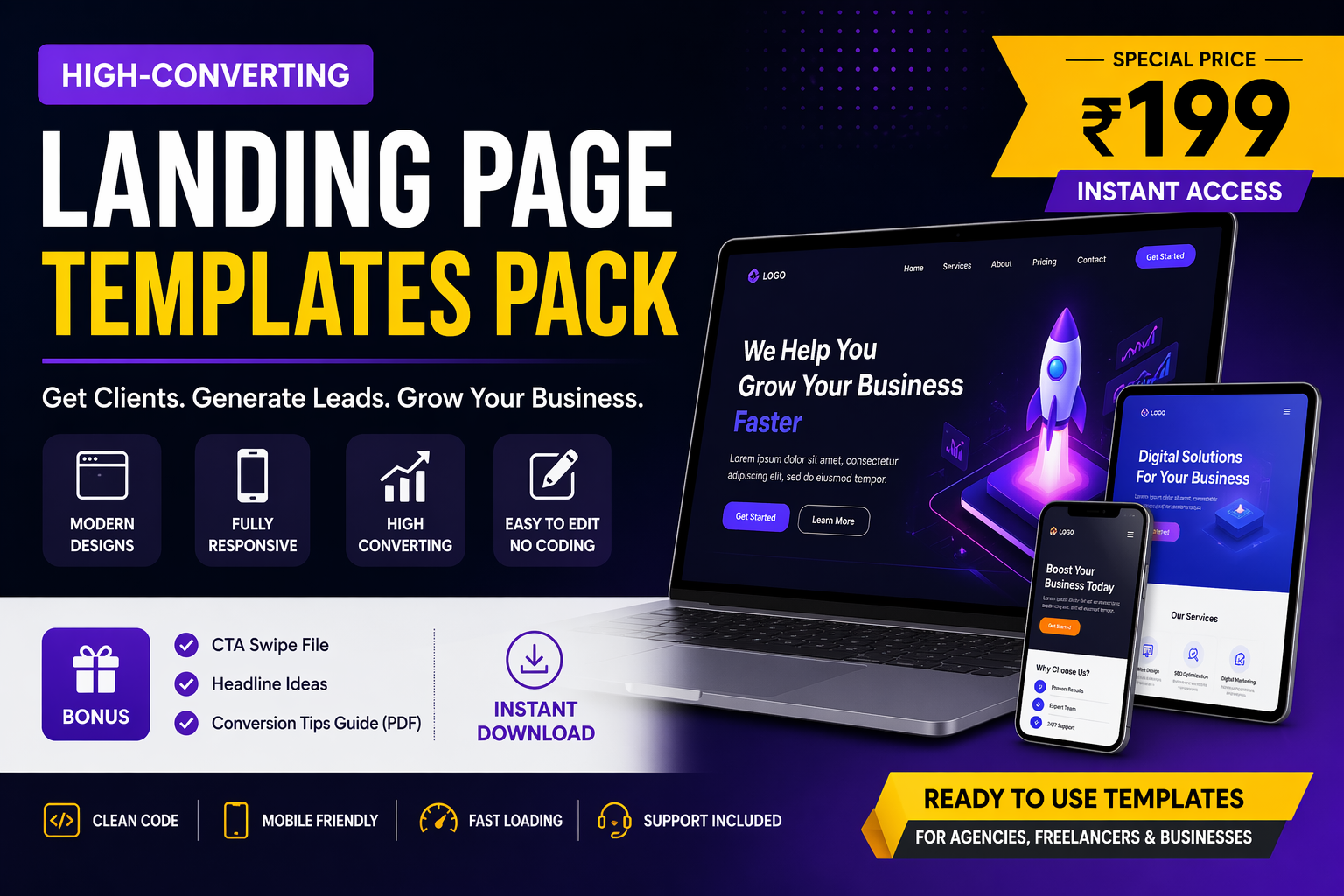 Landing Page Template